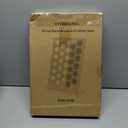 Coffee Pod Holder K Cup Organizer - Acacia Wood Storage Rack with Weighted White Marble Base - 30+ Pod Capacity Countertop Stand - Modern Kitchen Storage Organizer