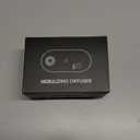 Waterless Diffuser for Essential Oil, Battery Operated Scent Air Aromatherapy Diffuser, Mini Aroma Diffusers with 3 Intermittent Mist Modes, Cycle Start for 400-700 sq.ft Home Office Bedroom. (White)