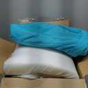 Outdoor Chaise Lounge Cushion Set of 2, Fadesafe Water-Repellent Lounge Deck Reclining Chair Cushions for Patio Furniture Lawn Pool Resort Hotel, 72x21x3 Inch, Teal