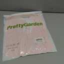 PRETTYGARDEN Women's Lace Long Sleeve Button Down Blouse (Pink, M)