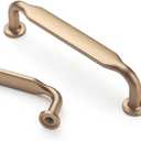 Asidrama 8 Pack 3 Inch(76mm) Champagne Bronze Kitchen Cabinet Handles, Cabinet Pulls Kitchen Cabinet Hardware for Cupboard Drawer Pulls