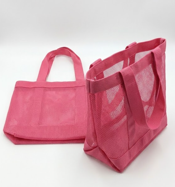 FF05 Large Mesh Beach Tote, 2 Packs