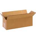 Boxes Fast 17 x 13 x 13" Corrugated Boxes,17"L x 13"W x 13"H, Pack of 25 | Shipping, Packaging, Moving, Storage Box for Home or Business, Strong Wholesale Bulk Boxes (12" x 4" x 4", Kraft)