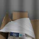 Luxurious Full/Queen Size Lightweight Goose Down Comforter Duvet Insert Summer Weight, 1200 Thread Count 100% Egyptian Cotton, 40 oz Fill Weight, White Color