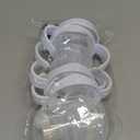 Spout Sippy Cup Conversion Kit for Philips Avent Natural Baby Bottles,Sippy Cups Transition Kit with Soft Spout top,Weighted Straw, Bottle Handle, Cleaning Brush, Dust-Proof Case, 6m+, 4 Pack