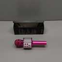 BlueFire 4 in 1 Karaoke Wireless Microphone with LED Lights, Portable Microphone for Kids, Great Gifts Toys for Kids, Girls, Boys and Adults (Purple)