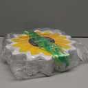 Sparkle and Bash Pull String Sunflower Pinata - Small, 13 x 3 In, Yellow - Floral Party Pinata for Sunshine Baby Shower & Birthday Party Decoration