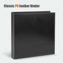 Comic Book Storage Album, Comic Book Binder - for Current, Silver Age, Regular Comics Bagged and Boarded, Binder with 12 Super Heavyweight Sleeves, Acid-Free, Gift for Comic Collectors