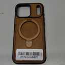 Magnetic for iPhone 17 Pro Max Leather Case,Invisible Stand [Compatible with Magsafe] Slim Kickstand Phone Cove for iPhone 17 Pro Max caseBrown