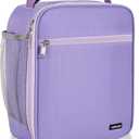 Lunch Box Lunch Bag for Men Women Insulated Lunchbox Lunch Bags for Work Picnic Travel (Purple)