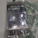 License Plate Screws Fastener Kit, Personalized 4 PCS Screws with Covers for Fastening License Plates or Frames of Cars and Motorcycles, The Perfect Addition to Your License Plate (Silver Skull-1)