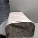 Mind Reader 60L Slim Laundry Hamper, Lid, Plastic, Adult, 17.25"L x 13.75"W x 23.5"H, 2-Pack, Ivory, White