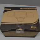 HGGH Motion Sensor Outdoor Lights - Flood Lights Outdoor Security Light Led Foodlights Ip65 Waterproof 6000k 38w 4200lm 3 Head Plug in Outside Lights for House, Backyard, Porch (1pack, White)