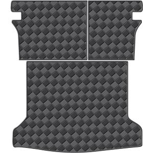 Cargo Mat & Backrest Mats for 2023 2024 2025 2026 Cadillac Lyriq Accessories, All Weather Waterproof Rear Cargo Liner Rear Trunk Liner Back Seat Cover Protector