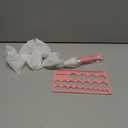 Nuliie 10PCS Silicone Flanges Insert Replacement Kit, Flange Sizing Kit 12/14/16/18/20mm for 24mm Flange/Shield Breast Pumps, Pumping Essential Kit for Moms