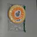 ANWA Adjustable Cat Cone Collar Soft, Cute Cat Donut Collar After Surgery, Kitten Recovery Cones to Stop Licking (Small, Orange)