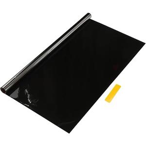 Nano Ceramic Car Window Tint Film VLT 14% IRR 61% UVR 95% Chrome Black 14.76 ft x 29.92 Inch Privacy Film 2mil PET 1 Pc