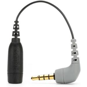 Rode SC4 3.5mm TRS to TRRS Microphone Cable Adaptor, 3 Inches