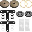 MDEOOSKY 51072-54 Headlight Headlamp Motor Repair Kit with Fix Brass Gear, Replacement for Chevy Corvette C5 2000-2004 Replacement for Pontiac Firebird Trans Am 1993-2002, Replaces 51072-54