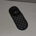 Multifunction Car Anti-Slip Mat, Rotatable Temporary Parking Number, Universal Auto Dashboard Organizer Pad Accessory for Phones, Sunglasses, Keys (Grey/Black)