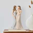 Sister Gifts Sister Figurines for Women, Sister Figurine 2 Sisters Gifts from Sister Statue Friendship Figurines for Women Friends Figurine Friend Gifts for Womens Sisters Mothers Day Birthday Gift