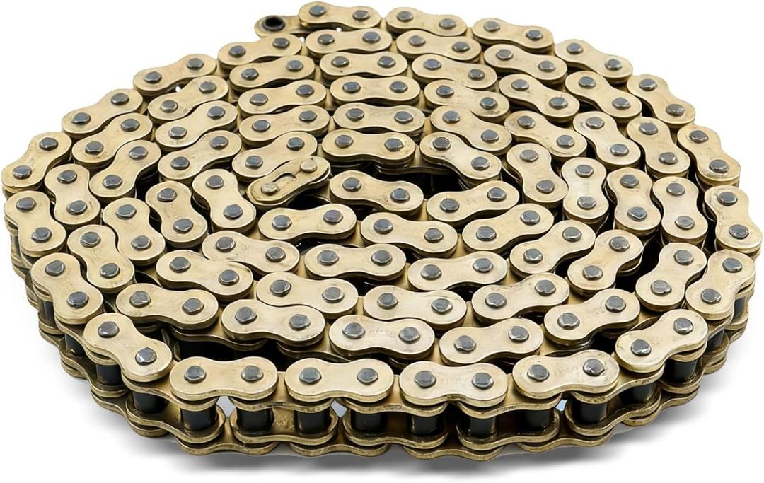waltyotur 530x150 O-Ring Drive Chain Gold 9850 pounds Tensile 530 Pitch 150 Links