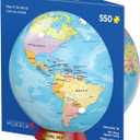 Map of The World Tin