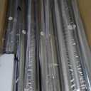 SEIRIONE Corner Shower Caddy Tension Pole, Quick Setup, Rust-Free Bathroom Shower Organizer Corner for Bathtub Shampoo Storage, 4-Tier Adjustable Shelf, Drill Free, Fits 34 to 116 Inch Height, Silver