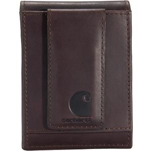 Carhartt Men's Durable Oil Tan Leather Wallets, Available in Multiple Styles