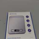 Etekcity Food Kitchen Scale, Digital Grams and Ounces for Weight Loss, Baking, Cooking, Keto and Meal Prep, LCD Display, Medium, 304 Stainless Steel