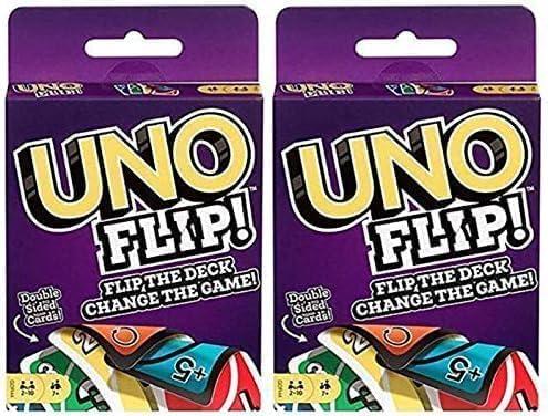 Mattel Uno Flip Card Game, Combo, Pack of 2