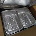 40 Pack Aluminum Pans with Lids,20 Large 9x13" Aluminum Pans Disposable (10 Heavy Duty Lids) & 20 Medium 8.5x6" Foil Pans (20 Foil Covers), Aluminum Trays With Lids for Baking, Meal Prep, Takeout