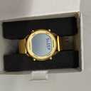 Women's Step Counter Pedometer Watch with Stainless Steel Bracelet, Stylish Design, No App, No Charging Needed for Step, Calorie, Distance, Alarm, Countdown TimerTU-2401 (Gold)