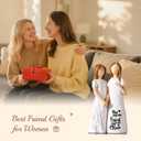 Birthday Gifts for Women, Gifts for Best Friend Women, Friendship Gifts for Women, Sisters Gifts from Sister, Bestie Womens Gifts, Holding-Hands Friends Handcrafted Glossy-Finish Figurine