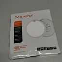 Annaror Motion Sensor Ceiling Light with Remote, Night Light 2000K, 8.7 Inch Wired Flush Mount 3000K/4000K/5000K Selectable, 1800LM Dimmable Motion Sensor Light Indoor for Closet Hallway Stairs White