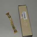 TOYOUTHS Dressy Bracelet Compatible with Apple Watch Bands 38/40/41/42/44/45/46/49mm Women, Celtic Stainless Steel Metal Fancy Nice Pretty Strap for iWatch Series 11 10 9 8 7 6 5 4 Ultra/SE 3 2 1 (Gold)