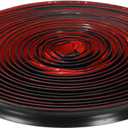 uxcell Quarter Round Molding, 315" Self Adhesive Peel and Stick Trim Molding, Water Stopper for Wall Floor Edge Kitchen Countertop Bathroom Door Edge Trim, Black