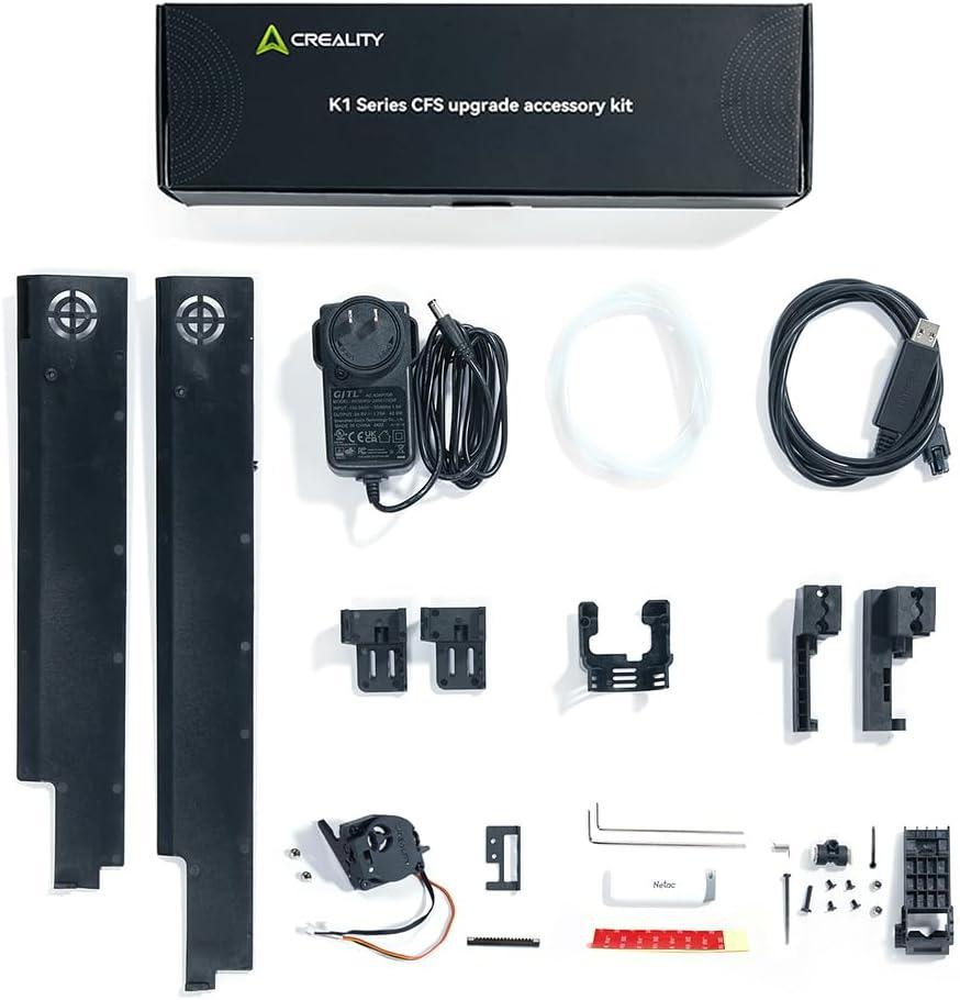 Creality K1 Series CFS Upgrade Accessory Kit for Multi Color 3D Printer, Multi-Color Printing by Connecting CFS Filament System, for 3D Printer K1 Max, K1C, K1, K1 SE