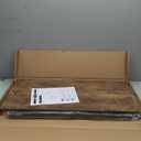 Foldable Rectangular Coffee Table - Stylish and Functional Folding Table for Living Room, Compact Design with Sturdy Frame, Ideal for Apartments, Offices, and Small Spaces,Easy Assembly,Brown