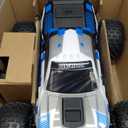 ARRMA RC Truck 1/10 Granite 4X4 RTR Brushed Monster Truck, Blue, RTR (Battery and Charger Not Included) ARA4202V4T2