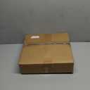 12 inch Round Wood Tray, Acrylic Diamond Decoration, Decorative Tray for Living Room, Coffee Table or Kitchen Table Service Tray, White