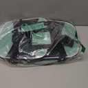 Cat Carrying Case Pet Dog Carrier Soft-Sided Cat Bag Airline Approved, Pet Travel Carrier Up to 15 Lbs, Collapsible Cats Carrier Dog Carrier for Medium Small Cats Dogs(17x11x11 Green)