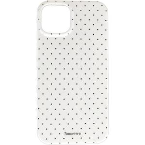 Cute Case Compatible for iPhone 13/14,Cute Polka Dot Design Phone Case,Soft Slim TPU Shockproof Phone Cover for Women Girls White