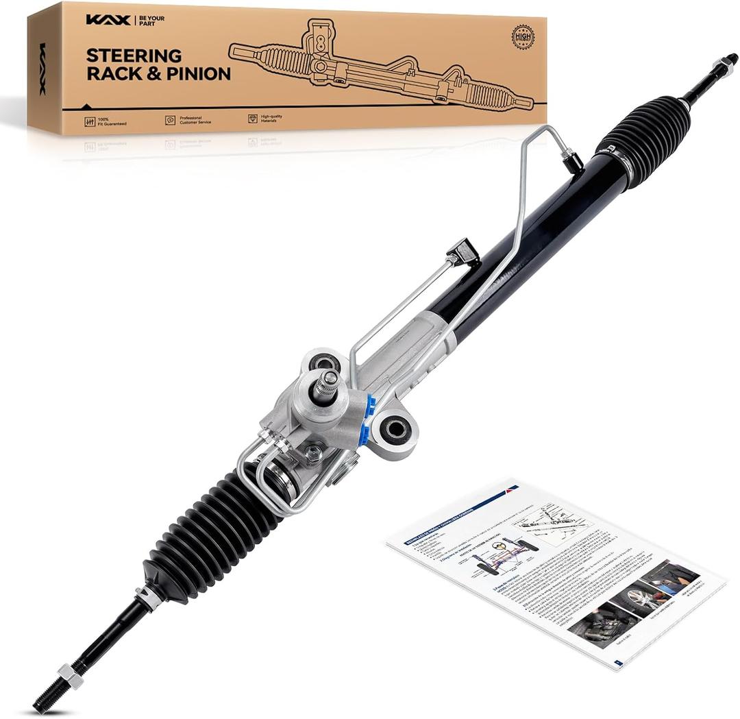 KAX Hydraulic Power Steering Rack and Pinion Compatible with Hyundai Accent 2006 2007 2008 2009 2010 2011 All Models Replace - 262421