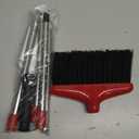 Handy Broom, Indoor/Outdoor Brooms, Duty Kitchen Broom, for Home Garage Kitchen Office Courtyard Lobby Patio Lawn Concrete (1, Red)