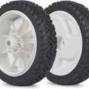 GICOOL 105-1814 14424 205-284 Non-Drive Wheels, 8 Inch Front/Rear Wheels for Toro Lawn Mower, Pack of 2