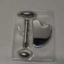 Stainless Steel Facial Roller & Gua Sha - Metallic Gua Sha, Gua Sha Facial Tools 304 Stainless Steel, Face Body Treatment, Reduce Puffiness, Lymphatic Drainage, Facial Tension (Scraping Kit)