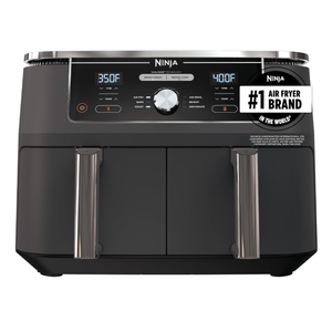 Ninja Foodi Air Fryer, 10 Qt DualZone XL, 6-in-1, Grey, DZ401