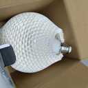 CtrlCV LED Light Bulbs, G125 Globe Bulb,10w Globe Light Bulb, Warm White Light 2700k LED Bulbs,Non-Dimmable,E26 Base Large Light Bulb,Milky White Led Bulb 1000 Lumens,Perfect for Indoor Home Lighting