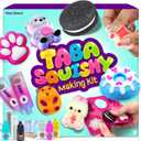 Taba Squishy Making Kit for Kids - Gifts for Girls - Kids Crafts - 6 7 8 9 10 11 12 Year Old Girl Birthday Gift - Squishies Craft Kits - Arts and Crafts for Kid for 8-12 - Toys for Girls Ages 5-7